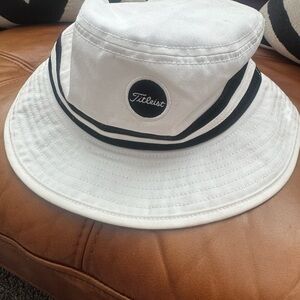 Titleist White and Black Bucket Hat